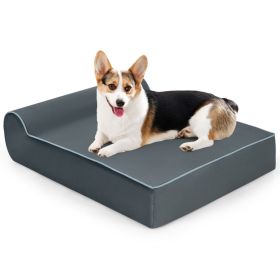 Orthopedic Dog Bed with Headrest and Removable Washable Cover Orthopedic Dog Bed with Headrest and Removable Washable Cover